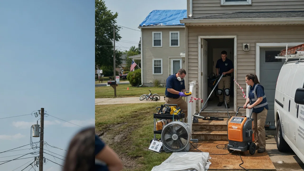 Water Damage Repair in Rockfall, CT near me